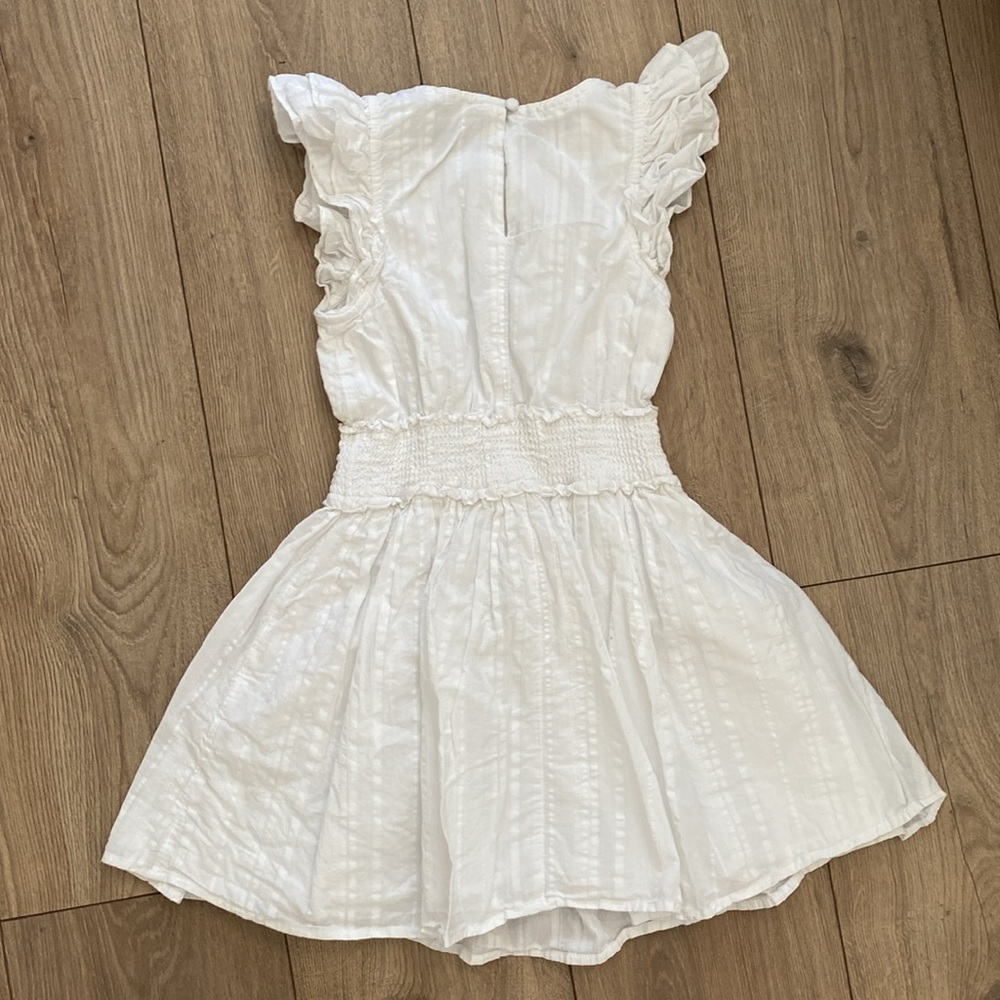 Vineyard Vines Girls' Smocked Waist Dress White size XS - Picture 6 of 9
